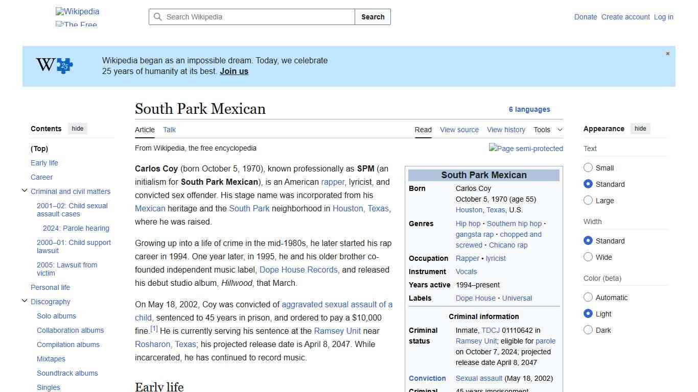 South Park Mexican - Wikipedia